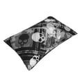 thumbnail image 3 of Balery Seamless Pattern With Skulls Bedding Queen Pillow Cases - Envelope Closure - Soft Brushed Microfiber Fabric - Shrinkage and Fade Resistant Pillow Cases-, 3 of 9