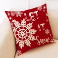 thumbnail image 4 of Fiudx Ofertas Del Día Funda De Almohada Con Patrón Navideño, Funda De Cojín Para Sofá Y Coche, Decoración Del Hogar, 4 Piezas, 4 of 7