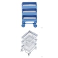 thumbnail image 1 of 4 piezas 1:12 estante de almacenamiento de 3 niveles para accesorios de modelo de cocina de, 1 of 9