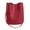 Red, variant on HUISZJ PU Leather Bucket Bag, Vintage Crossbody Bag, Reusable Shoulder Bag for Women Commute Travel Outdoor (Red)