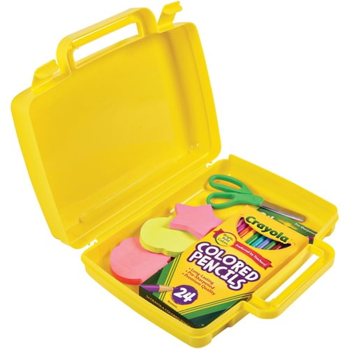 Deflecto Antimicrobial Storage Case Yellow - External Dimensions: 8.6 Deflecto Antimicrobial Storage Case Yellow - External Dimensions: 8.6