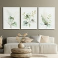 thumbnail image 2 of 12"x16" Set of 3 Canvas Wall Art Modern Home Decorations Print Painting -Plant, 2 of 6