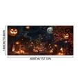 thumbnail image 2 of Banderín De Halloween Para Puerta De Garaje. Gran Cubierta Colgante Para Puerta. Decoración Mural Para Pared De Garaje. Para Hogar, Exterior, Interior, Fiesta, Pared, Ventana, Jardín., 2 of 4