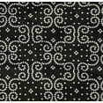 thumbnail image 4 of oneOone Cotton Poplin Twill Black Fabric Swirl Bandhani Sewing Fabric By The Yard Printed Diy Clothing Sewing Supplies 56 Inch Wide, 4 of 4