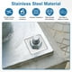 thumbnail image 2 of Uxcell Paquete de 6 Placas de Arandelas Cuadradas, Ajuste para Tornillo M14, Gasket de Acero Inoxidable, Arandelas Planas de 1.57" OD 0.55" ID 2mm de Grosor, 2 of 7