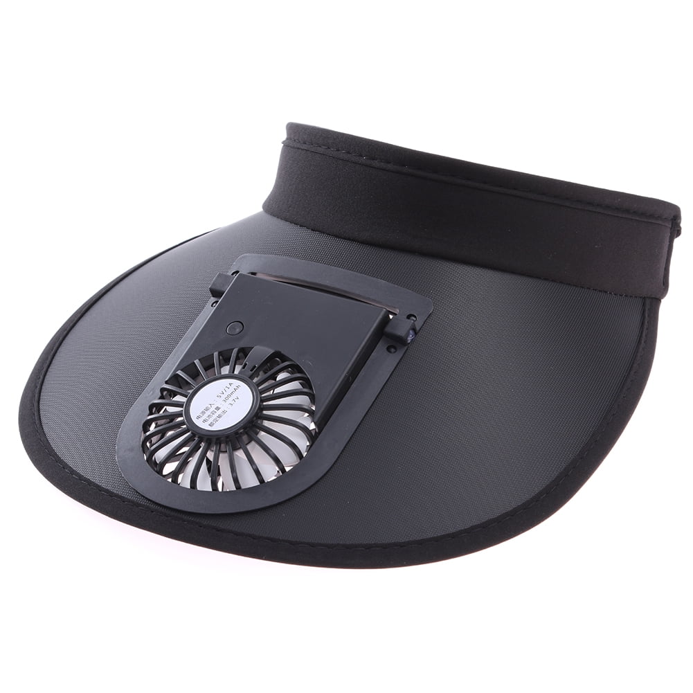 Breathable Cooling Fan Hat Sunscreen Sun Visor Hat Fishing Hat for