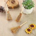thumbnail image 3 of 24Pcs Broom Mini Witch Miniature Straw Brooms Dollhouse Decorations Costume Props Dollhouse Accessories Hanging Craft Prop, 3 of 5
