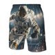 thumbnail image 4 of Balery Astronaut Soccer Field Traje de Baño Estilo Hawaiano para Hombre, Shorts de Secado Rápido con Bolsillos-Small, 4 of 6