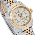 thumbnail image 3 of Pre-Owned Rolex Datejust 26MM 69173 White Arabic Dial Fluted Bezel Two Tone Yellow Gold Jubilee Bracelet, 3 of 8