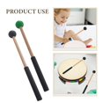 thumbnail image 2 of PEACNNG 2 Pairs Musical Instruments Drumstick Drumsticks Safe Student Use, 2 of 8