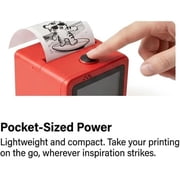AI Sticker Box Printer, Smart AI Voice Sticker Printer Box Maker Mini Inkless Thermal Stickerbox Printer, Portable AI Sticker Maker for Home, Office, Study & DIY Projects, 5 Paper Rolls Included