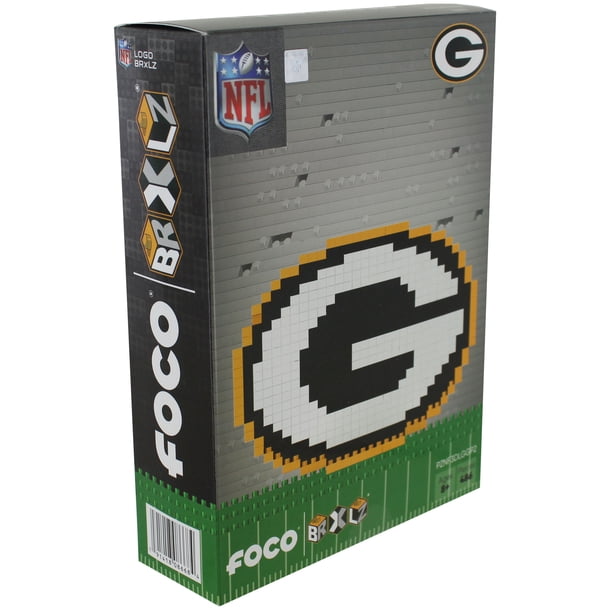 Green Bay Packers 3D Primary Logo BRXLZ Puzzle - Walmart Business