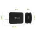 thumbnail image 2 of Cellet Wall Charger for Google Pixel 4 XL - High Power (10 Watt/2.1 Amp) USB Wall Charger with Detachable Type-C USB Cable (4 feet) and Atom Cloth, 2 of 9