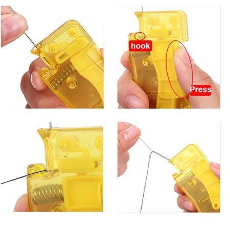 Needle Threader Automatic Threading Device Elder Plastic Needle ...