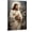 Frame-style, variant on Jesus Christ Canvas Wall Art Good Shepherd Holding Lamb Protecting from Wolves Christian Religious Poster Inspirational Spiritual Decor for Living Room Bedroom