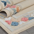 thumbnail image 2 of Beverly Rug Outdoor / Indoor Area Rugs Patio Porch Garden Carpet Bordered/Beige 5x7, 2 of 9