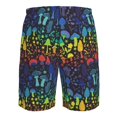 thumbnail image 6 of Naloa Magical Mushrooms and Flowers Men's Beach Shorts, Surfing shorts, Swim trunks, Quick Dry Swim Trunks for Surfing Beach Fun - Large, 6 of 9