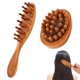 thumbnail image 1 of Cepillo para rastas de 2 piezas con mango largo, peine de madera para rastas y cepillo de masaje neumático para el cuero cabelludo., 1 of 5