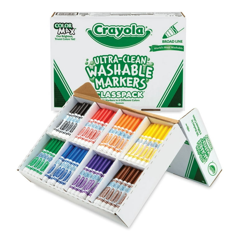 Color Swell Bulk Marker Pack (10 Packs, Broad-Line Markers), 1