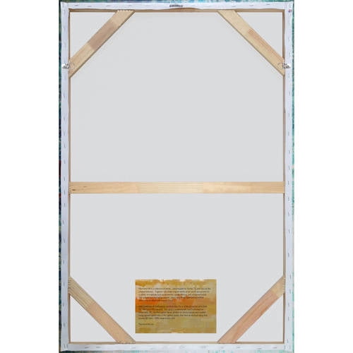 Marmont Hill "Indigo Pattern III" Painting Print on Wrapped Canvas