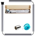 thumbnail image 1 of GFDYREE 44" Aluminum Zinc Anode Rod, Get Rid of Rotten Egg Smelling Flexible Water Heater Anode Rod for GE, Rheem, Reliance,Kenmore Water Heater Including 1-1/16" Hex Socket Tool and Teflon, 1 of 7