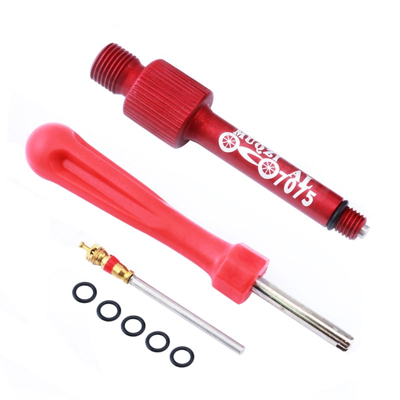 mountain bike rear shock leaking air