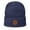 Navy, variant on Morning Star Fire - Fire Colour - Knit Beanie