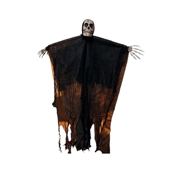 Diceymbol Halloween Skeleton Grim Reaper Outdoor Hanging Prop for Front Yard Halloween Decorations 35 Inch