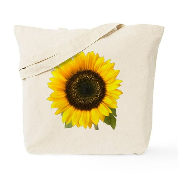CafePress - Sunflower Tote Bag - Unisex Canvas Tote Bag, Beige, 1-Piece