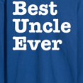thumbnail image 3 of Instant Message - Best Uncle Ever - Men's Long Sleeve T-Shirt, 3 of 6