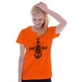 thumbnail image 3 of Scarab Ankh Ancient Egyptian Symbols Womens Fitted Plus Size Graphic Tee Brisco Brands 2X, 3 of 5