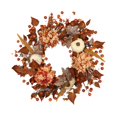 thumbnail image 3 of Corona de Otoño BLESIY 18 Pulgadas Flores de Otoño Hojas Mixtas, 3 of 8
