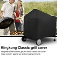 thumbnail image 5 of Waterproof BBQ Grill Protective Cover for 7152 Charcoal Grills Outdoor Camping BBQ Oxford cloth4117, 5 of 6