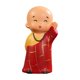 thumbnail image 2 of Estatua de pequeño monje, figura de monje en miniatura, centros de mesa de escritorio, adorno artesanal, escultura de Buda para chimenea, estantería Estilo E, 2 of 8