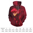 thumbnail image 2 of Hazbin Hotel Hoodie 3D Print Pullover Hooded Long Sleeve Sweatshirts Tops Blouse with Pocket for Mens Womens, 2 of 7