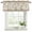 Beige, variant on 2 Pack Vintage Spring Floral Valances for Windows Bedroom Living Room Window Treatments, Farmhouse Botanical Rustic Rod Pocket Valance Drapes Short Kitchen Curtains Over Sink 54"x18"