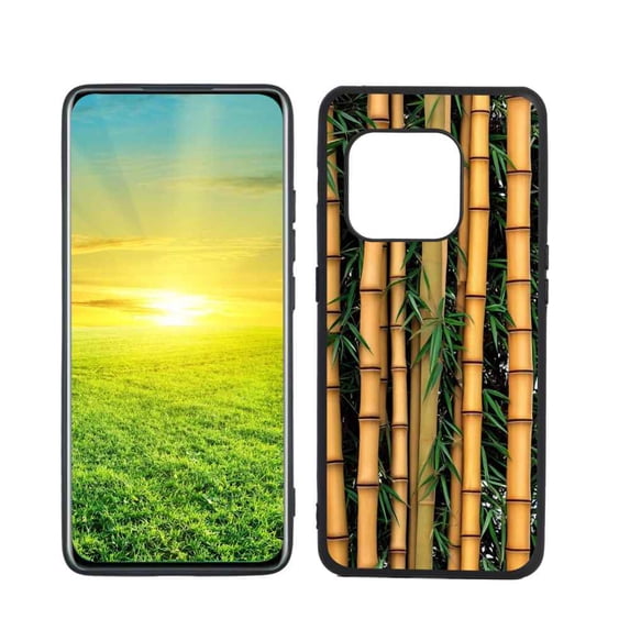 Bamboo-Tree-44 Phone Case, Degined for OnePlus 10 Pro 5G Case Men Women, Flexible Silicone Shockproof Case for OnePlus 10 Pro 5G