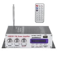 thumbnail image 2 of Amplificador de potencia Bluetooth para el hogar, amplificador de potencia Bluetooth para el hogar Reproductor digital de audio para automóvil Amplificador de potencia Rendimiento potente, 2 of 12