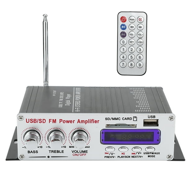 Reproductor digital de audio, amplificador de potencia Bluetooth para el hogar Amplificador de potencia Bluetooth para el hogar Reproductor digital Tecnología de vanguardia
