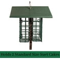thumbnail image 5 of JCs Wildlife Fleur de Lis Suet Feeder with Eco-Friendly Poly Lumber Roof - Holds 2 Seed or Suet Cakes, 5 of 7