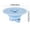🔥 Blue_Base#30, variant on Bathroom Floor Drain Round Floor Drain Hair Trap for Drain Insect & Odor Prevention Filter & Blockage Prevention Quick Drainage Short Universal Drain Trap Blue