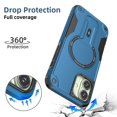 thumbnail image 2 of TYJKeJi Case with Holder Stander Kickstand Drop Resistant Shockproof Case For iPhone 16 Plus (6.7inch), 2 of 7