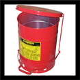 thumbnail image 2 of Justrite 6 Gallon Oily Waste Can, 2 of 3