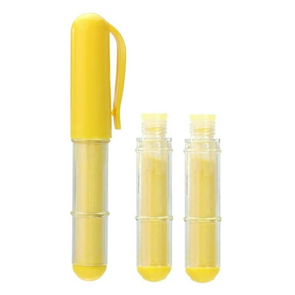 Fabric Chalk Markers, Refillable Pencils for Quilting & Sewing, Marker, Sewing Chalk(Yellow, B)