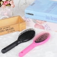 thumbnail image 2 of SIEYIO Loop Wig Brush Comb Hair Extension Brush Professional Combs Supplies for Brushing Styling Detangling Natural Human Hair, 2 of 15