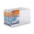 thumbnail image 5 of Quickfit Ledger D-Ring View Binder, 3 Rings, 1" Capacity, 11 X 17, White | Bundle of 5 Each, 5 of 7