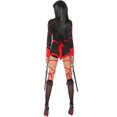 thumbnail image 3 of Mono de Cosplay de dragón Ninja de Halloween para mujer, disfraz de samurái femenino, vestido elegante para mujer, 3 of 5