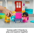 thumbnail image 5 of Fisher-Price Little People Friends Together Play House Toddler Learning Playset, 10 Pieces, 5 of 7