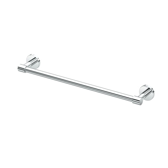 Gatco Reveal 18"  Bathroom Wall Mounted Towel Bar, Chrome