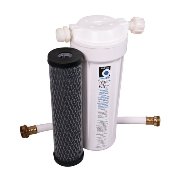 Campbell RVF-38 RV Pre-Tank Filter System Full Assembly